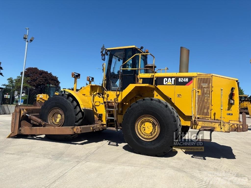 CAT 824 H buldozere pe roti