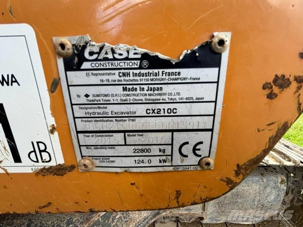 CASE CX 210 C Excavatoare pe șenile
