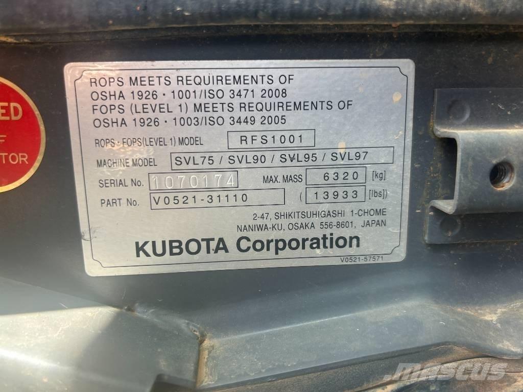 Kubota SVL 75-2 Mini incarcator