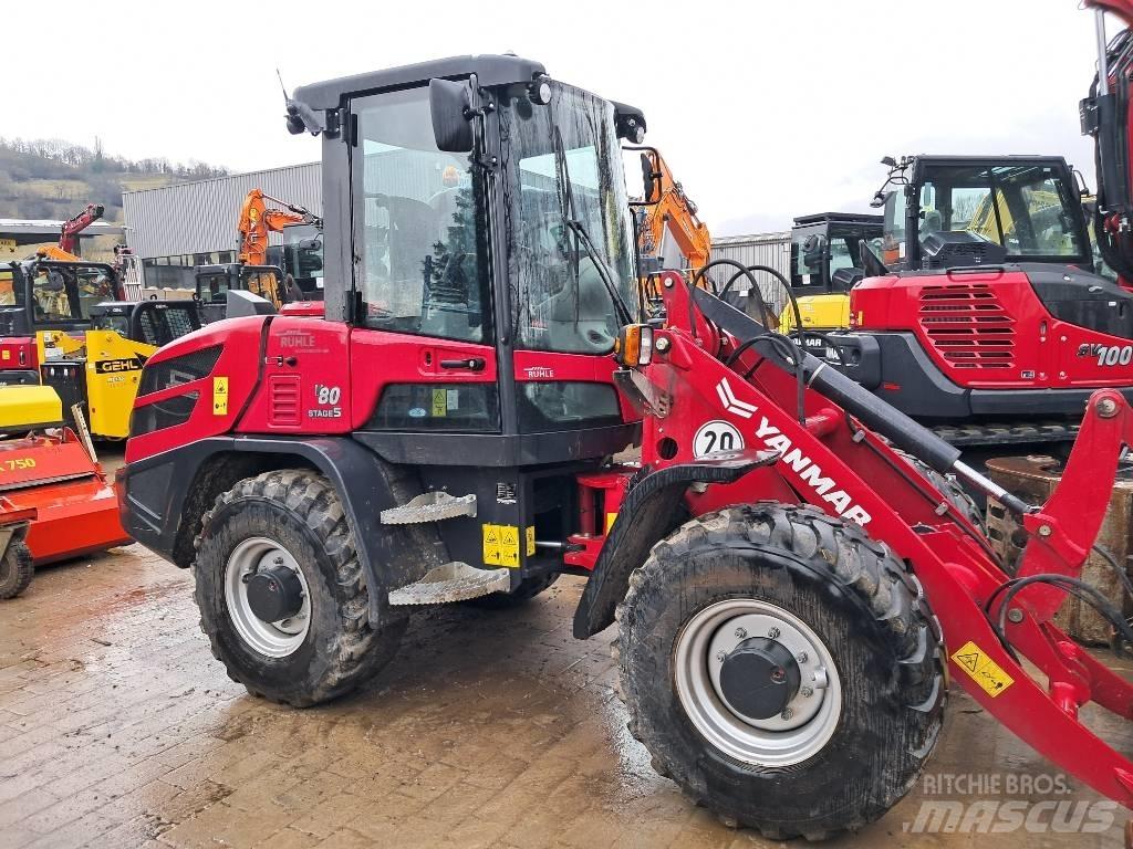 Yanmar V 80 Incarcator pe pneuri