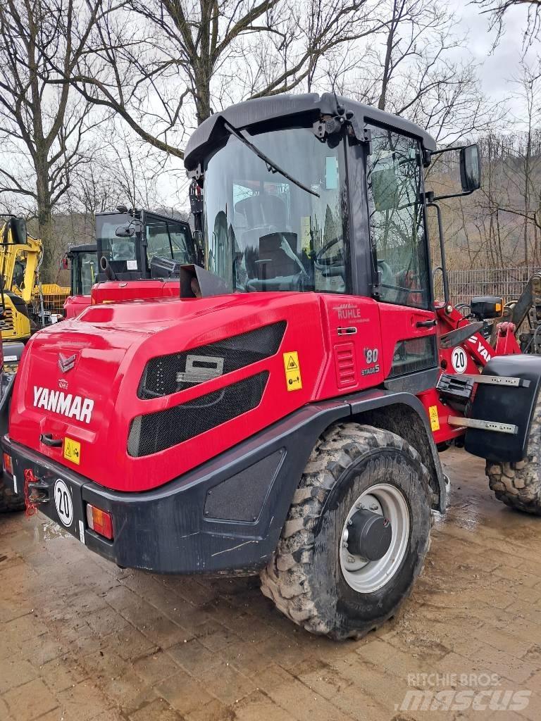 Yanmar V 80 Incarcator pe pneuri
