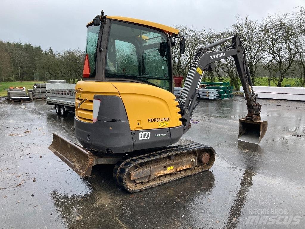 Volvo Ec27 Mini excavatoare < 7t