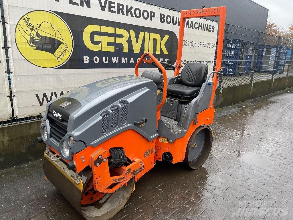 Hamm HD 8 VV Cilindri compactori dubli