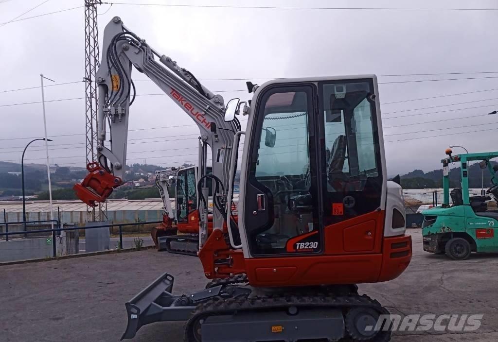 Takeuchi TB 230 Mini excavatoare < 7t