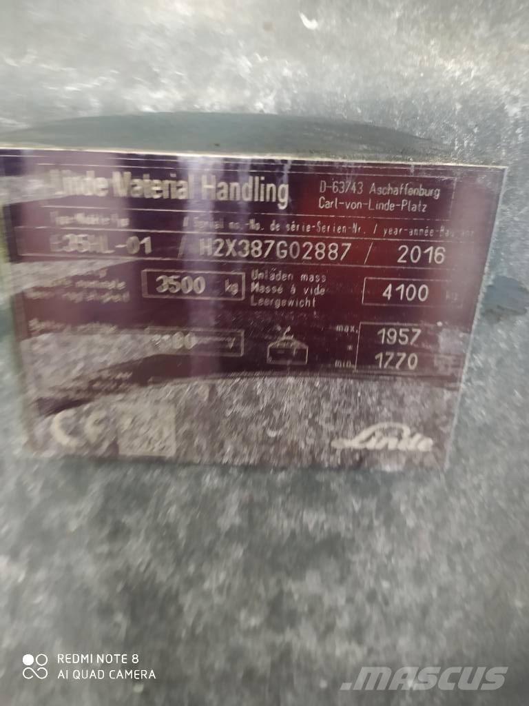 Linde E 35 HL Stivuitor electric