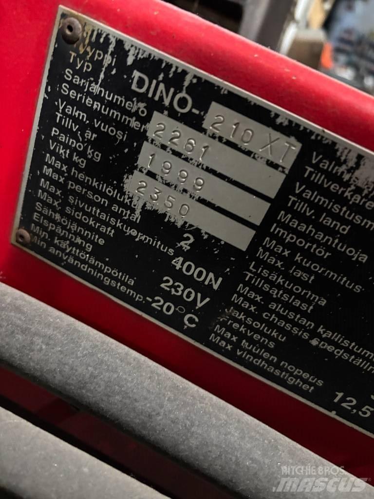 Dinolift 210 XTB-2 Platforme aeriene montate pe remorca