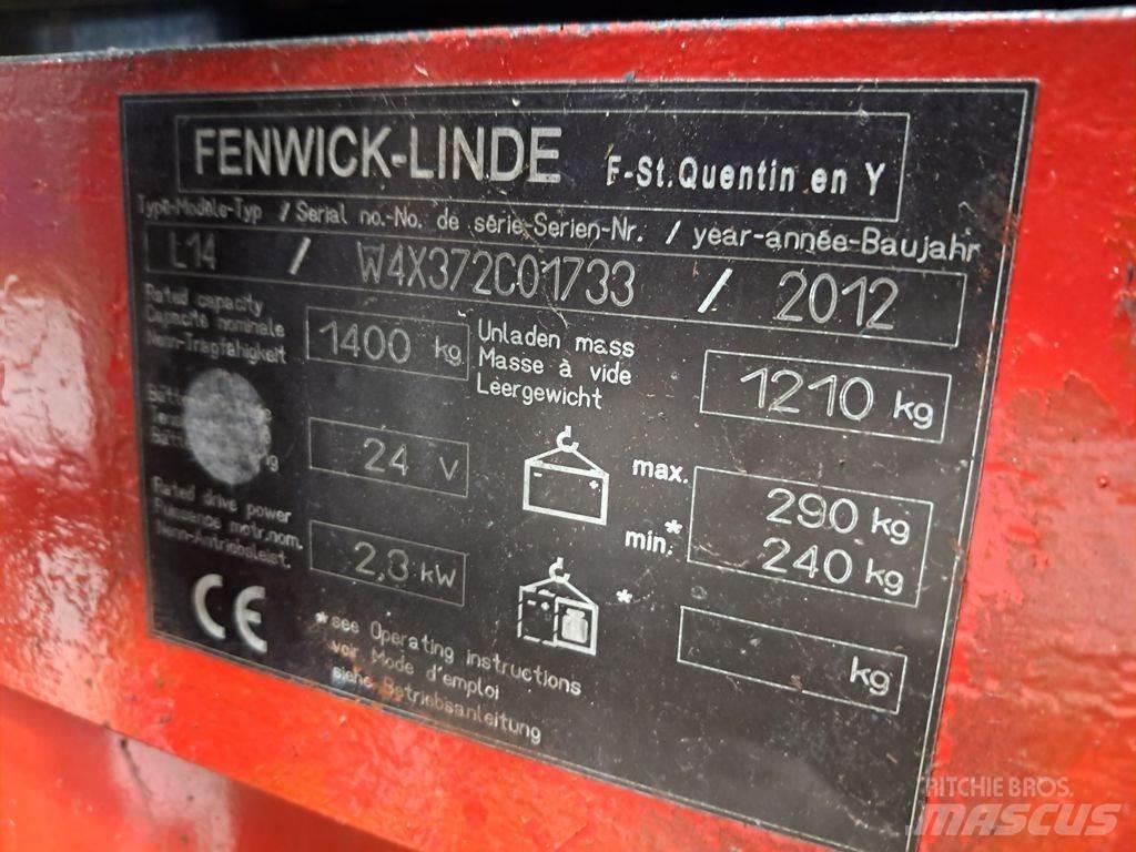 Linde L14 Transpaleta manuala