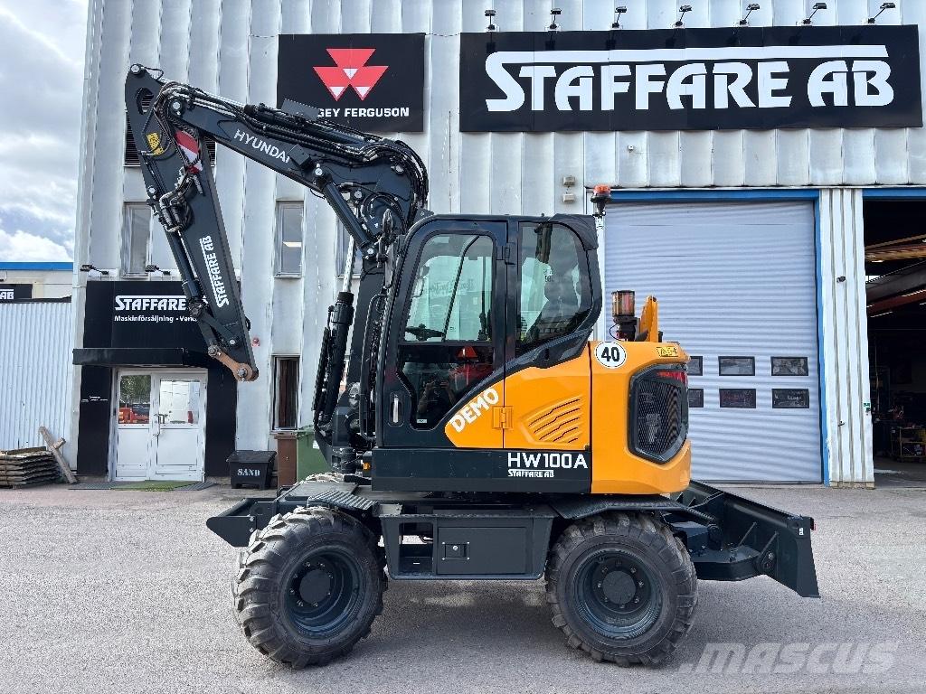Hyundai HW100A Excavatoare cu roti