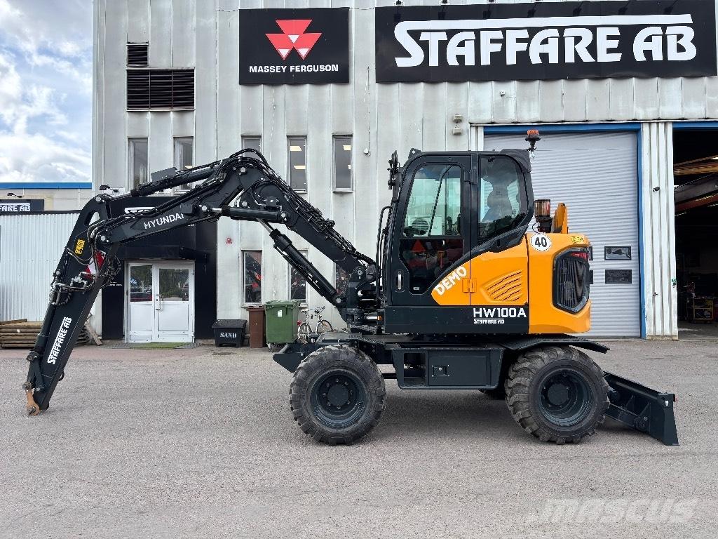 Hyundai HW100A Excavatoare cu roti