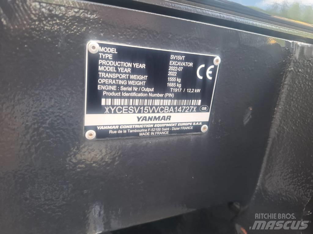 Yanmar SV 15 VT Mini excavatoare < 7t