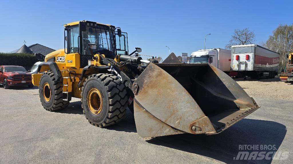 JCB 457 ZX Incarcator pe pneuri