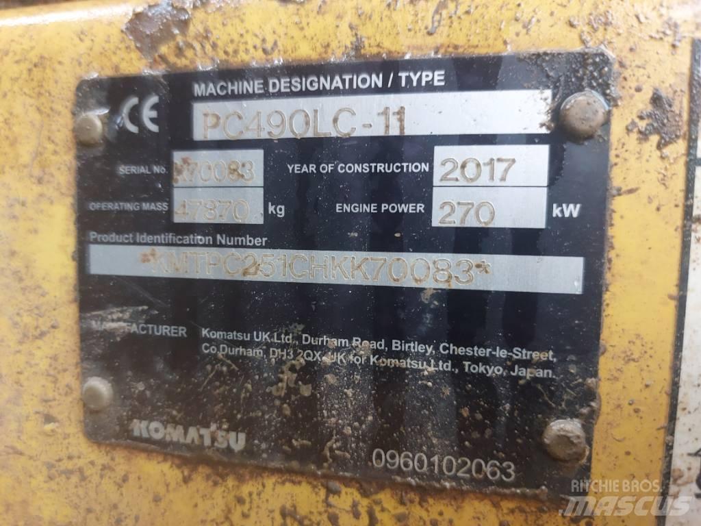 Komatsu PC490LC-11 Excavatoare pe șenile
