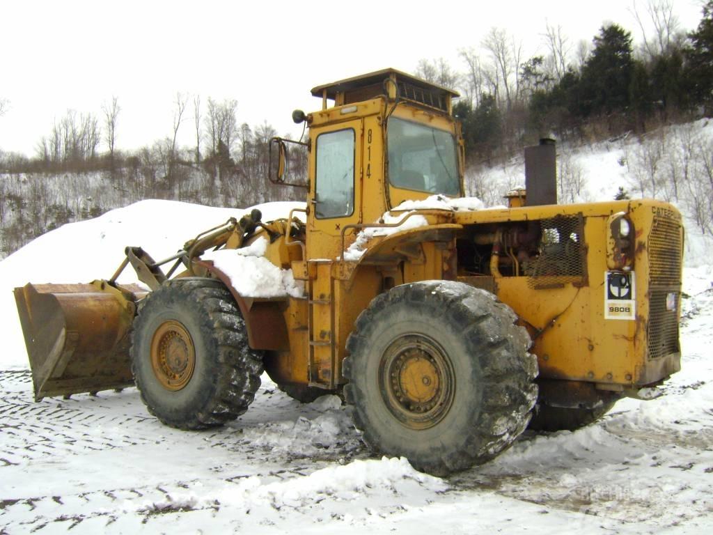 CAT 980B Incarcator pe pneuri
