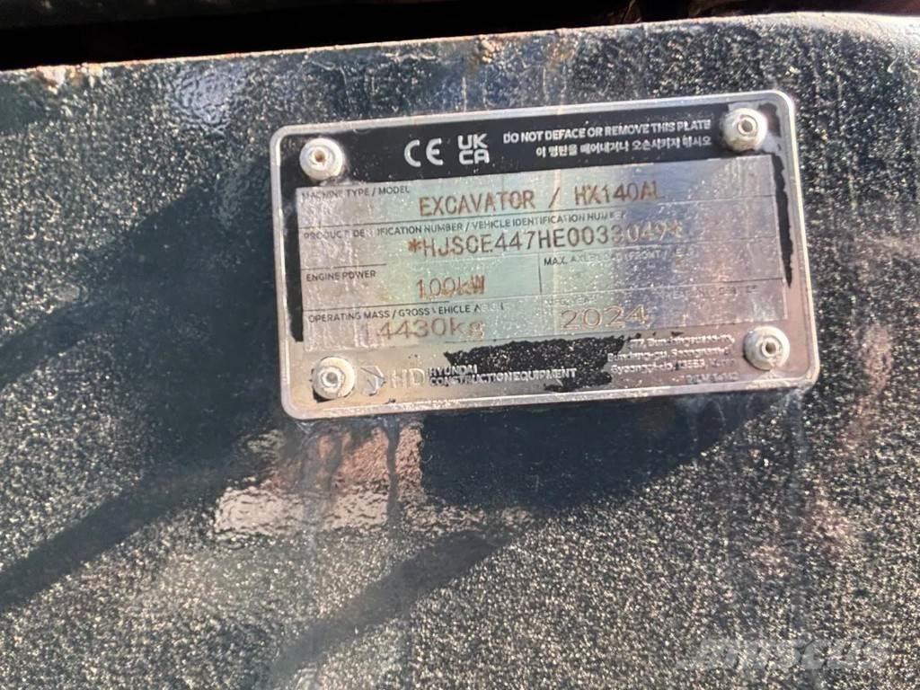 Hyundai HX140AL Excavatoare pe șenile
