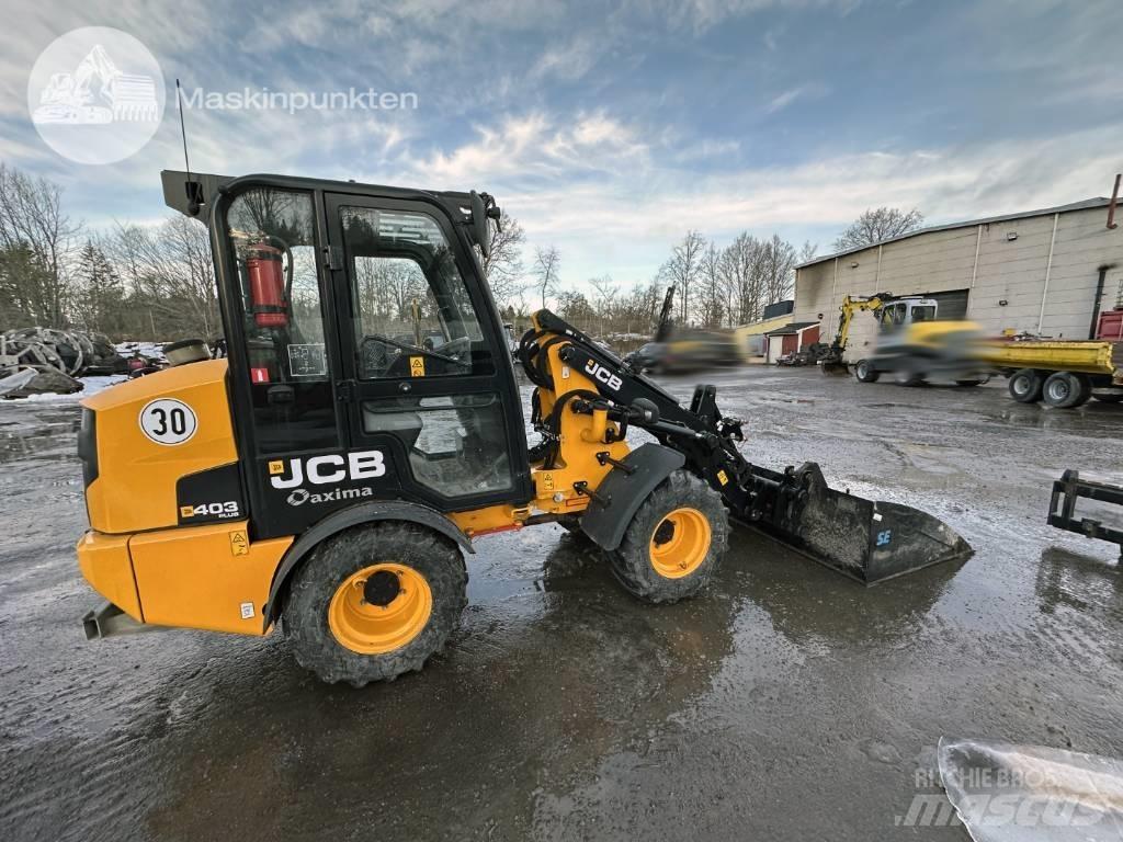 JCB 403 PLUS Incarcator pe pneuri