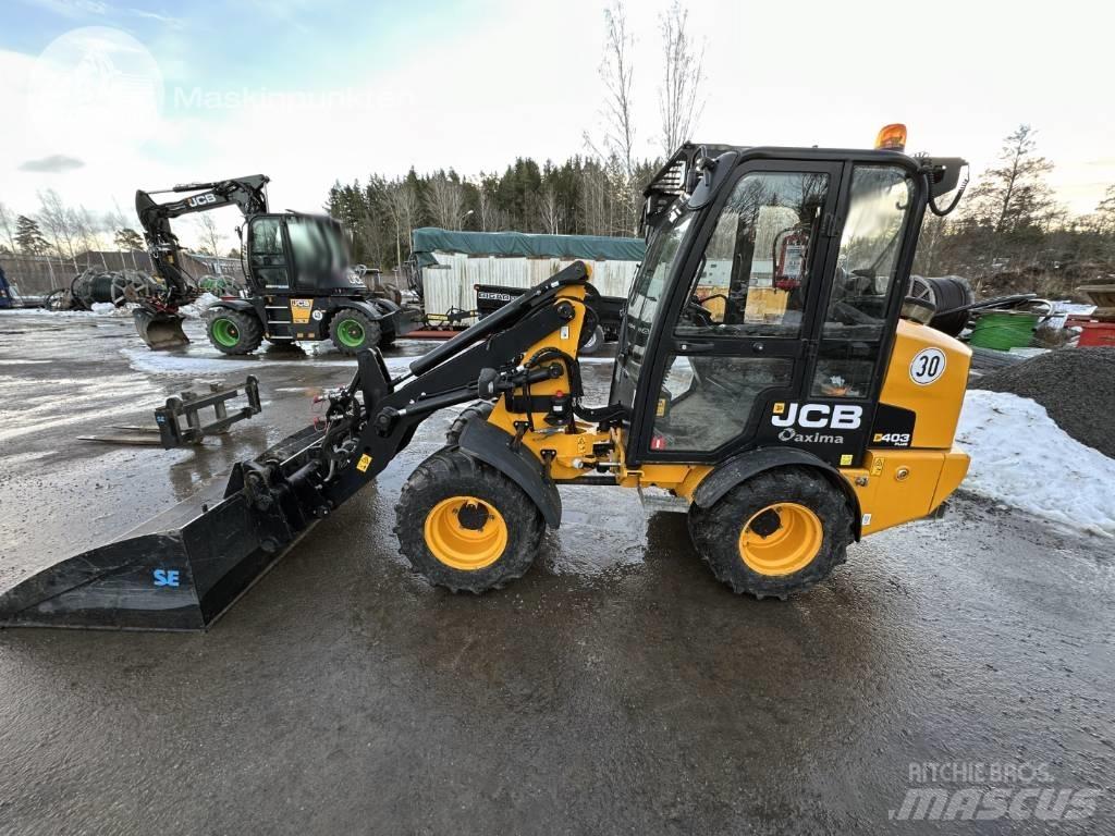 JCB 403 PLUS Incarcator pe pneuri