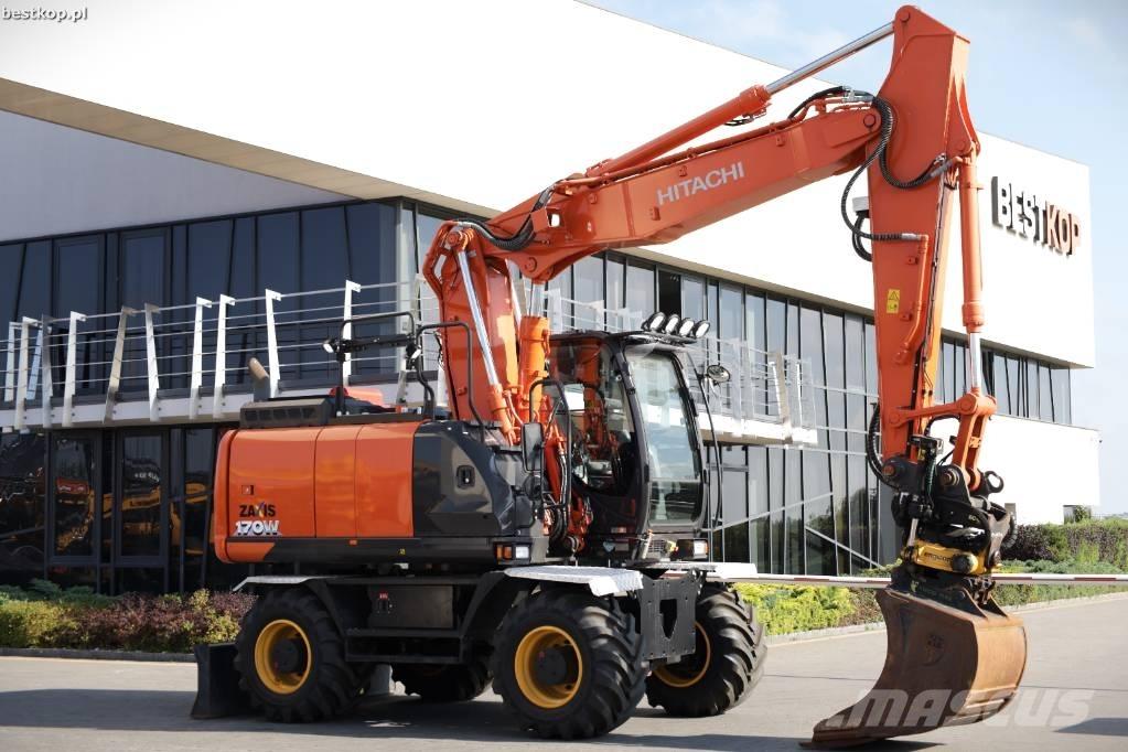 Hitachi ZX 170 W-6 Excavatoare cu roti