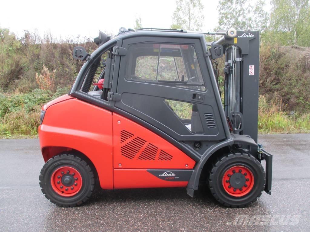 Linde H 50 D Stivuitor diesel