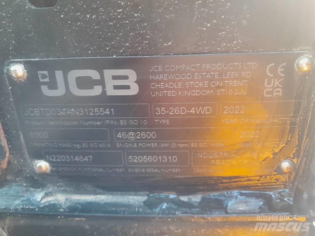 JCB 35-26D 4WD Stivuitor diesel