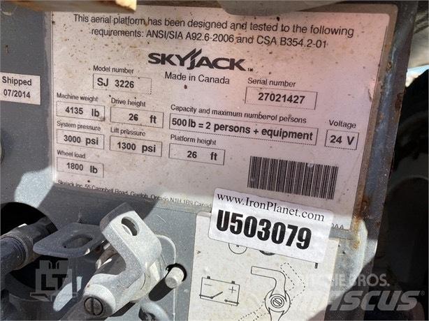 SkyJack SJ III 3226 Platforme foarfeca