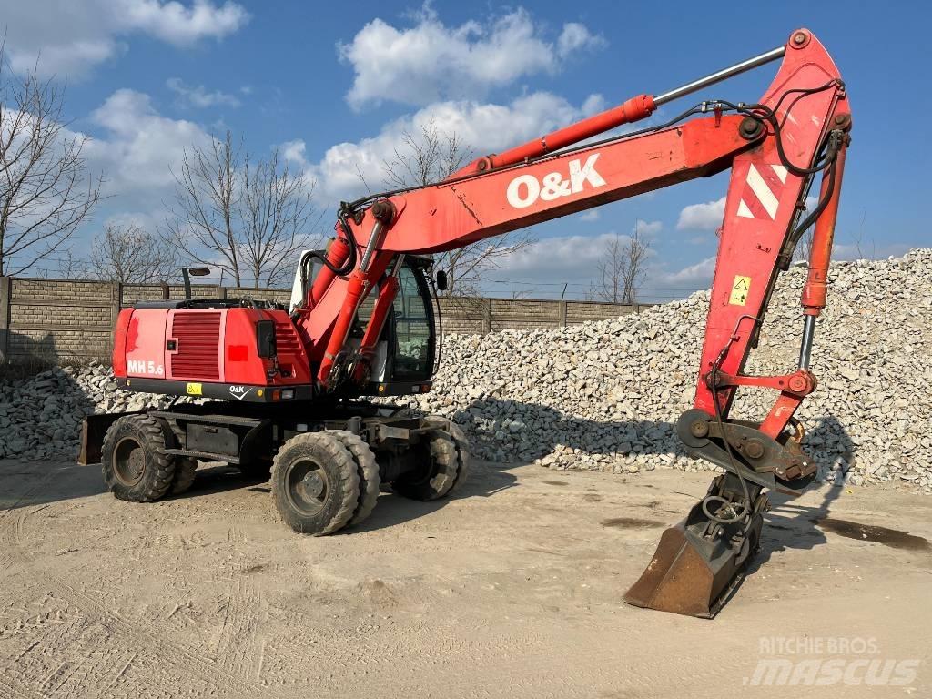 O&K MH 5.6 Excavatoare cu roti