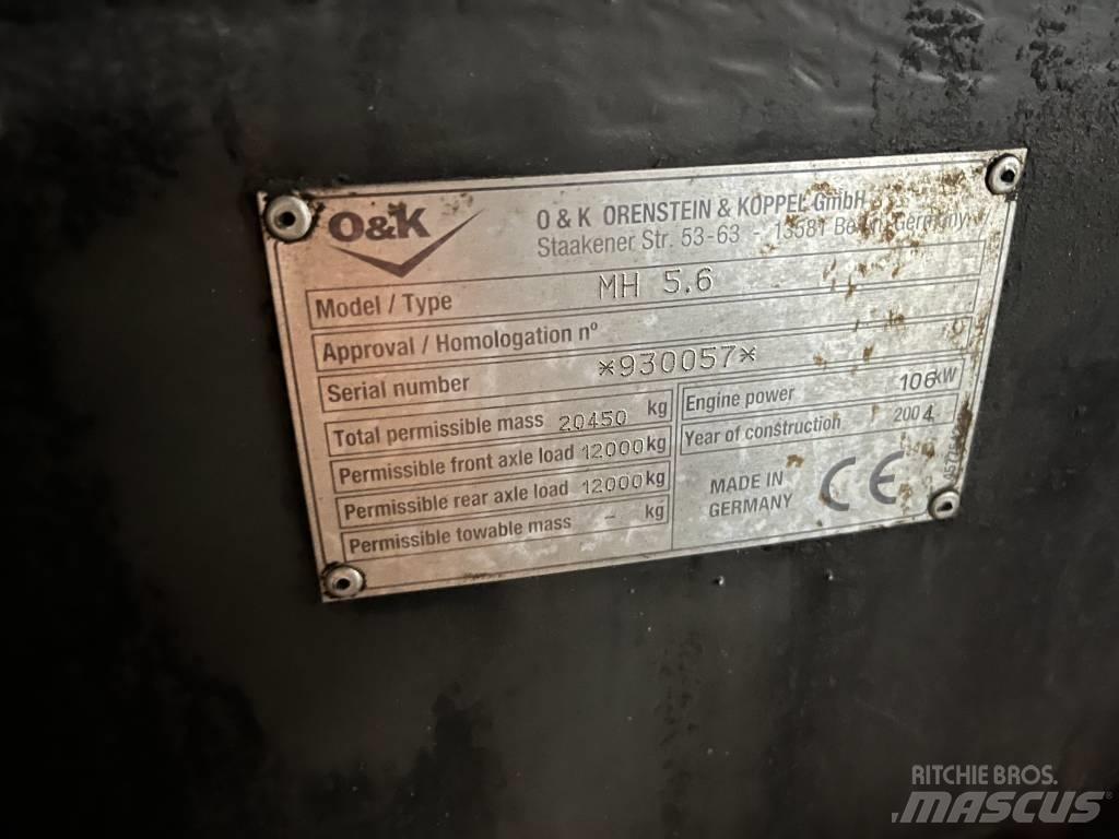 O&K MH 5.6 Excavatoare cu roti