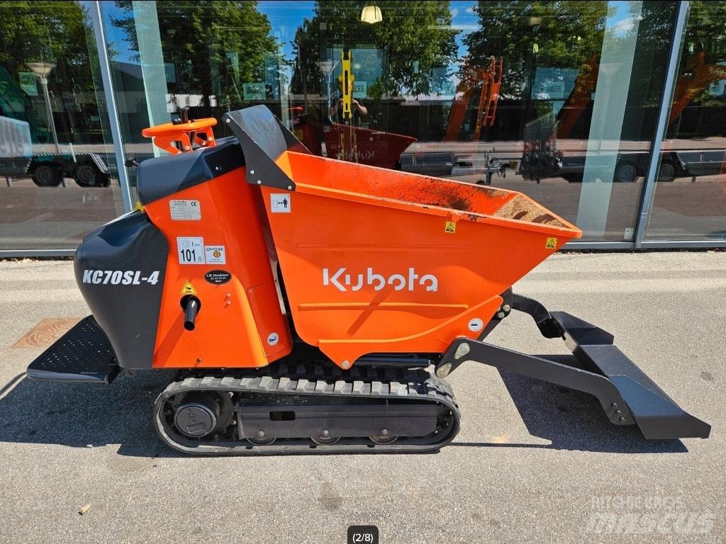 Kubota KC 70 Minitractor de teren