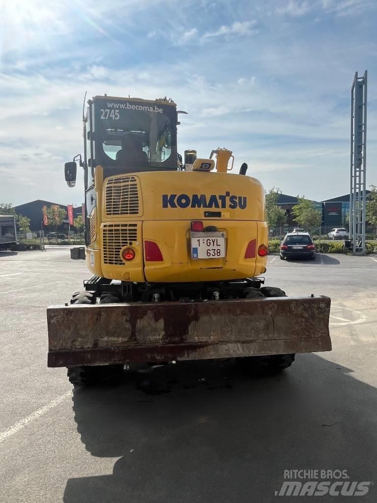 Komatsu PW98MR-10 Excavatoare cu roti