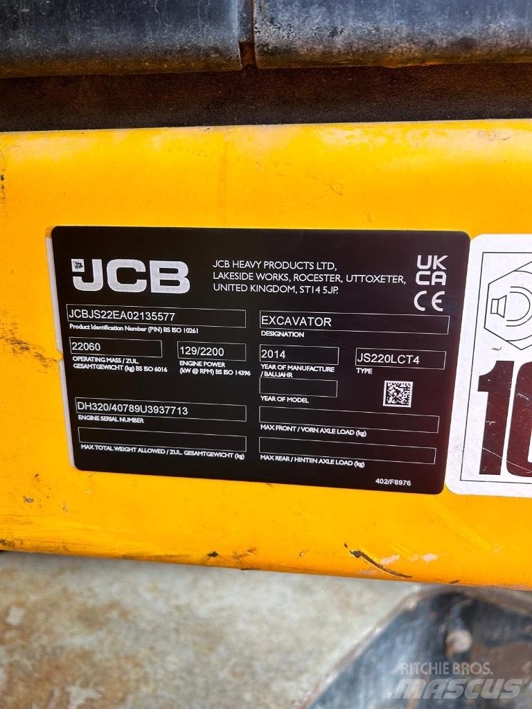 JCB JS 220 LC Excavatoare pe șenile
