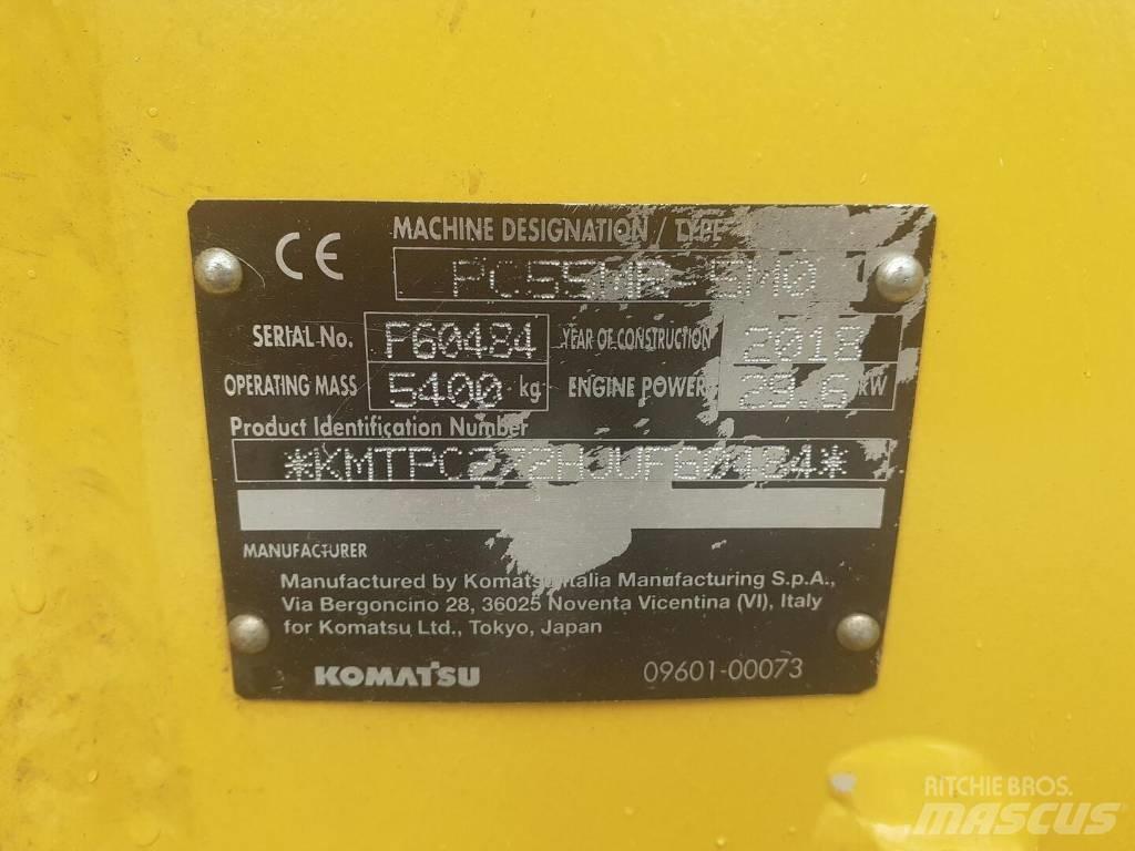 Komatsu PC 55 MR-5 Excavatoare pe șenile
