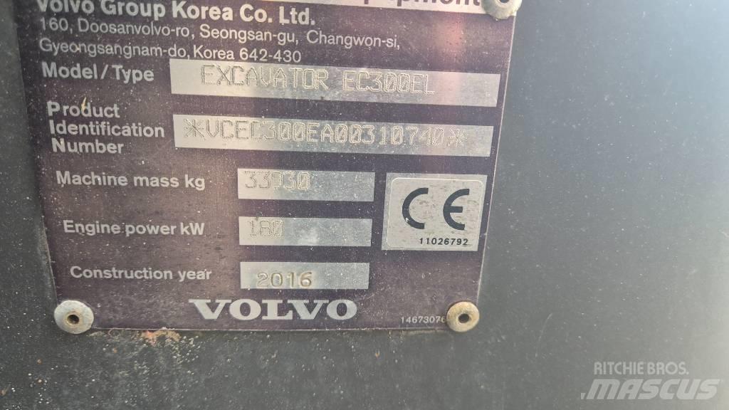 Volvo EC300EL Excavatoare pe șenile

