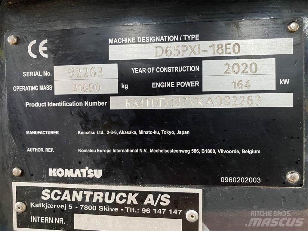 Komatsu D65PXI-18 Buldozere pe senile
