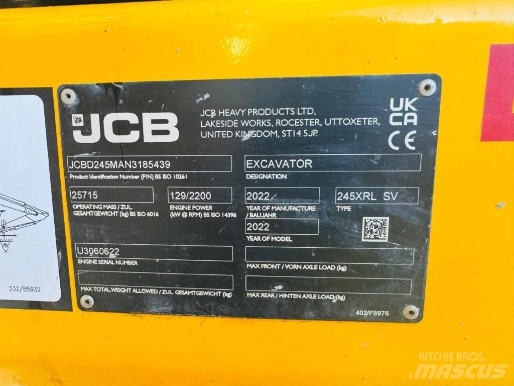 JCB 245 XR Excavatoare pe șenile
