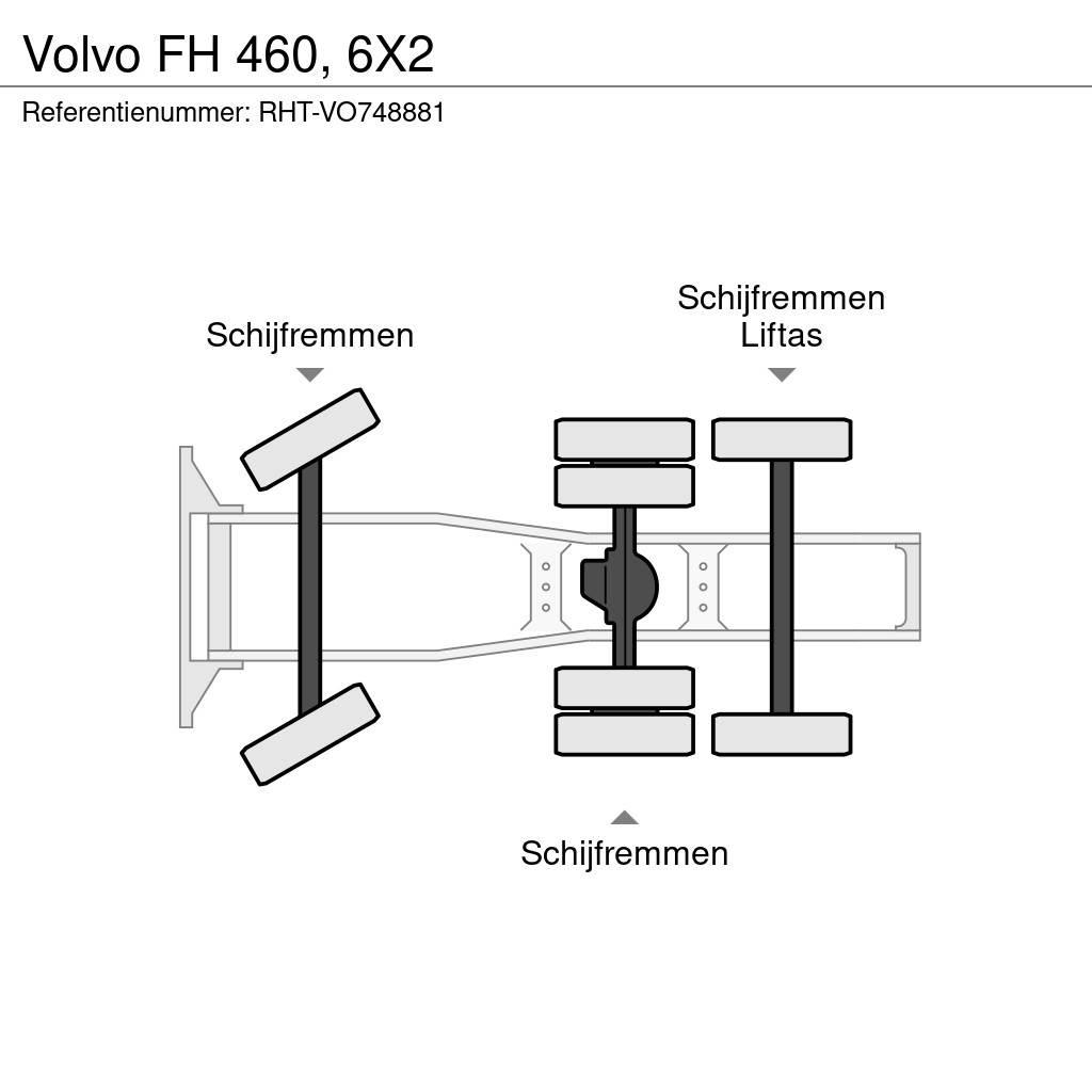 Volvo FH 460, 6X2 Autotractoare