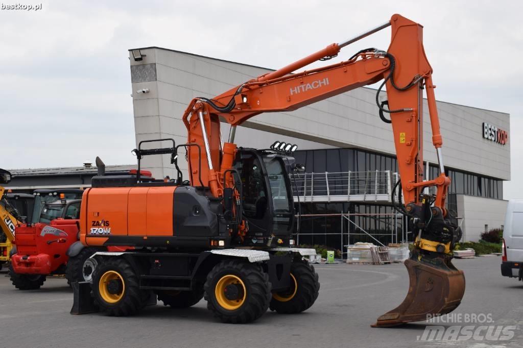 Hitachi ZX170 W-6 Excavatoare cu roti