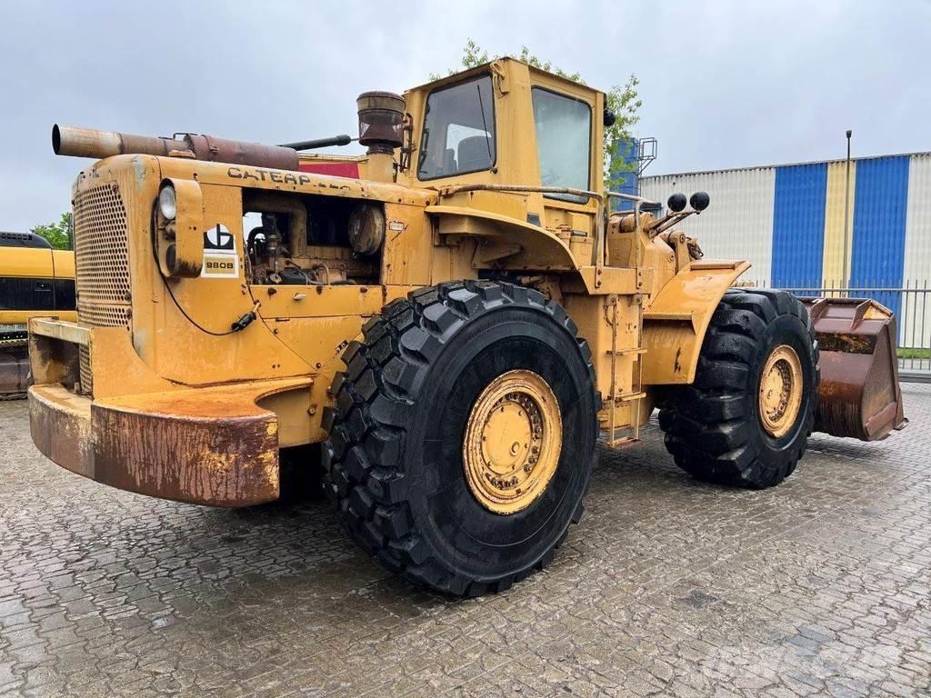 CAT 980B NVT Incarcator pe pneuri