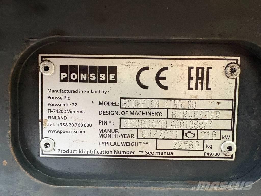 Ponsse Scorpion King Combine forestiere