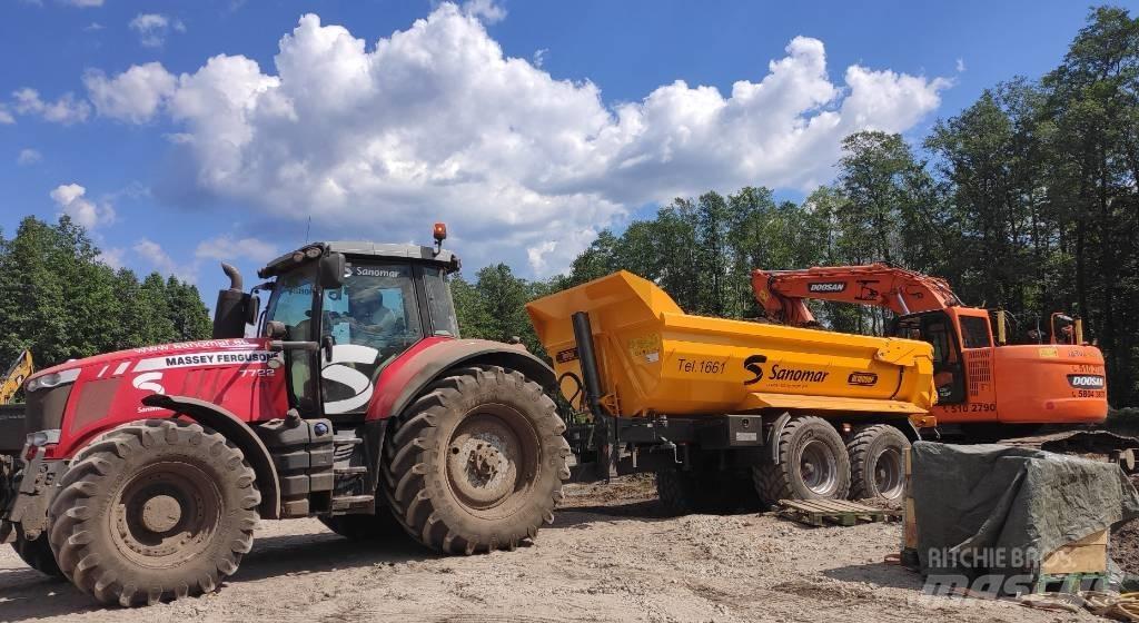 Stronga DL1000HP Autobasculante remorci