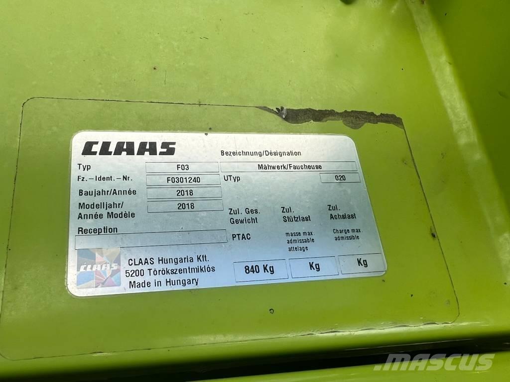 CLAAS Corto 310 FN Cositoare de iarba
