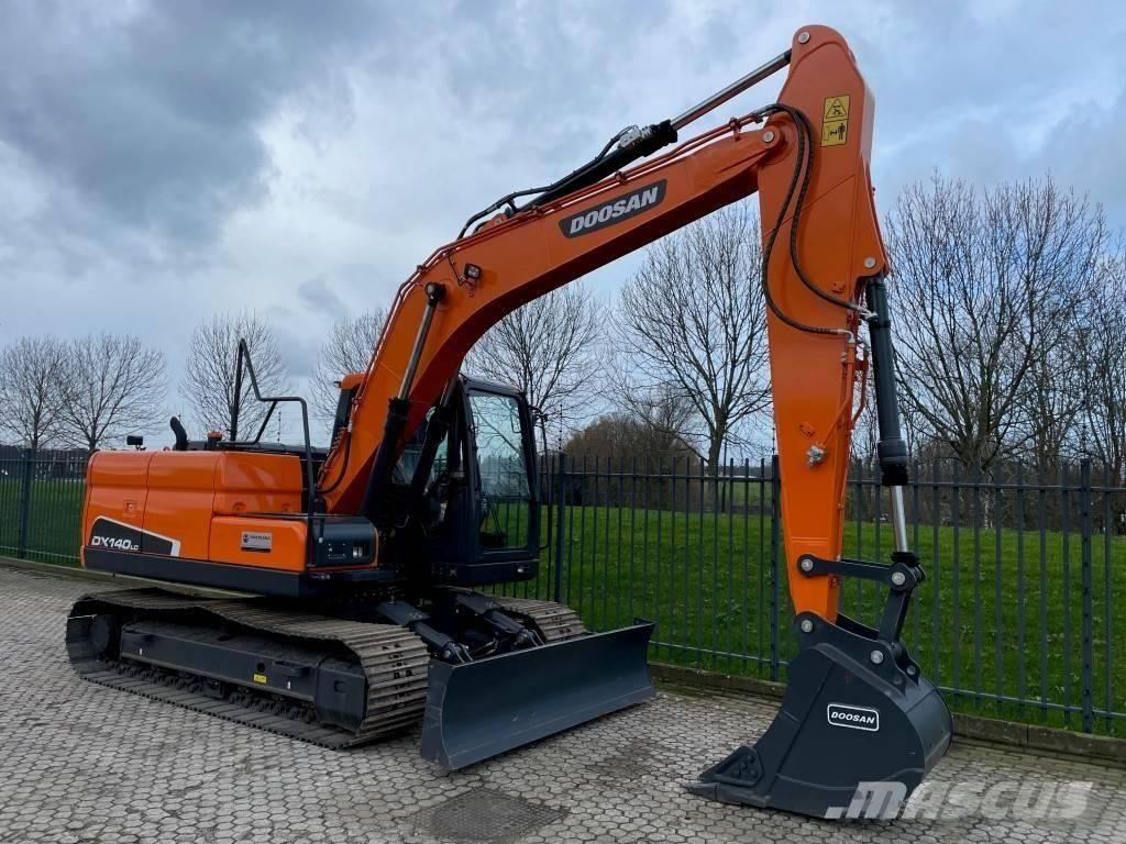 Doosan dx140w Excavatoare cu roti