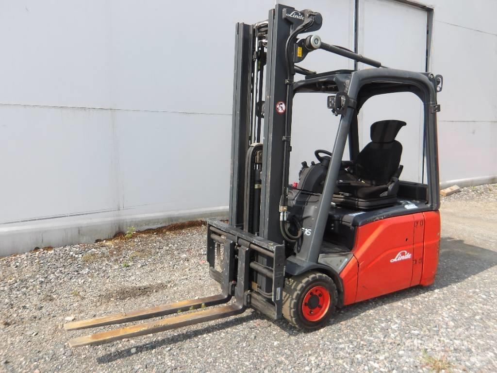 Linde E 16 Stivuitor electric