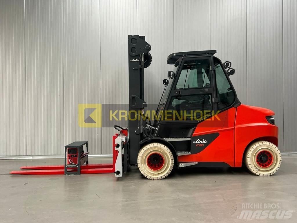 Linde E 80-900 Stivuitor electric