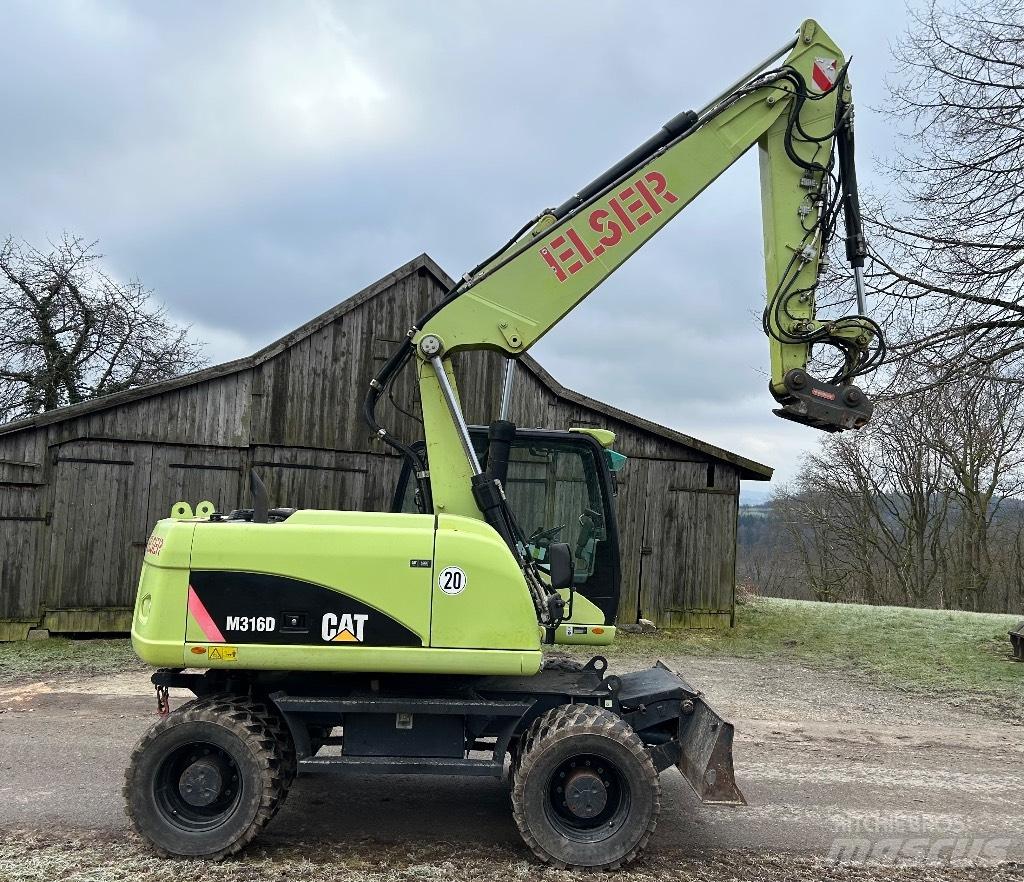 CAT M 316 D Excavatoare cu roti