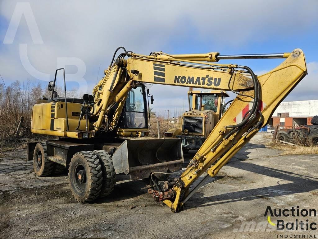 Komatsu PW130ES-6K Excavatoare cu roti