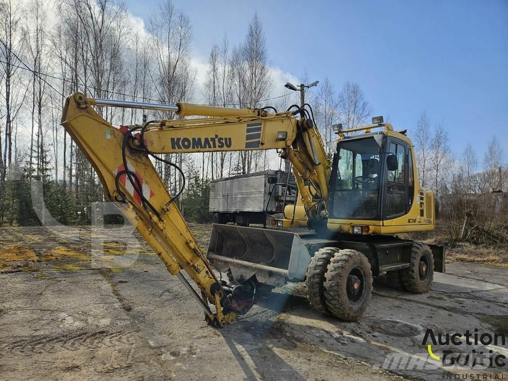 Komatsu PW130ES-6K Excavatoare cu roti