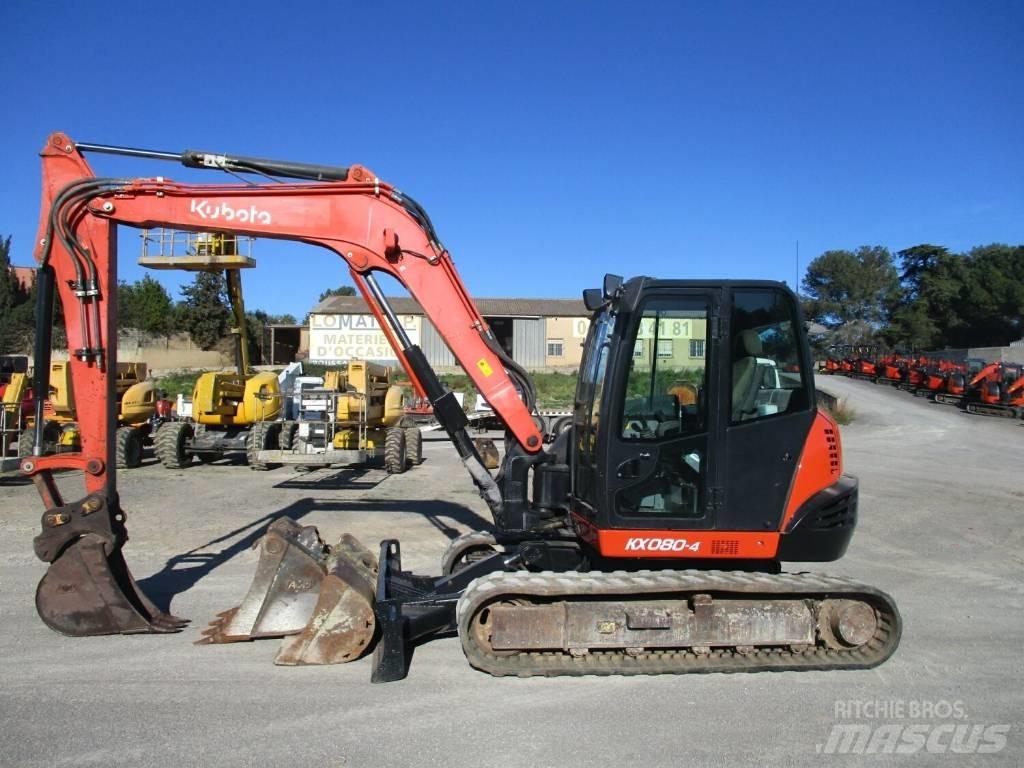 Kubota KX 080-4 Excavatoare 7t - 12t