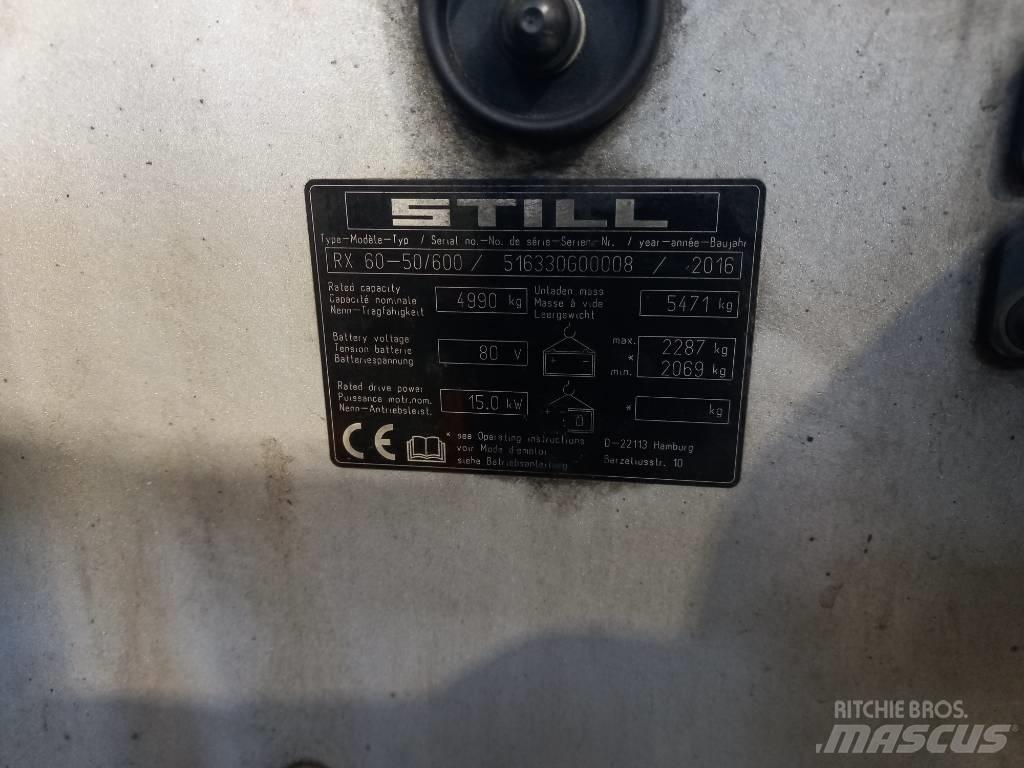 Still RX 60-50 Stivuitor electric