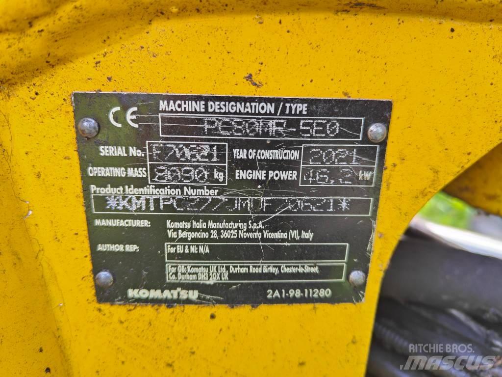 Komatsu PC 80 MR-5 Excavatoare 7t - 12t