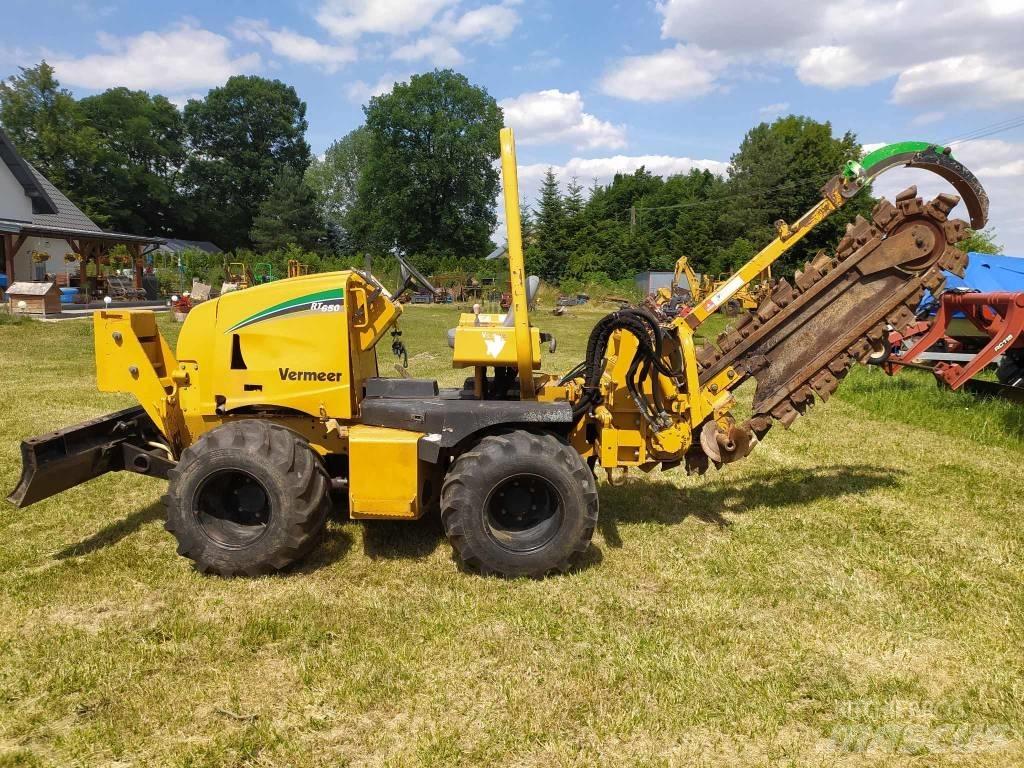 Vermeer RT650 Excavatoare de santuri