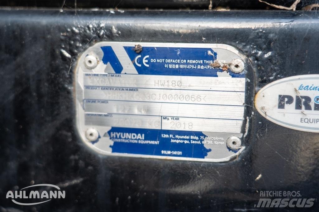 Hyundai HW 180 Excavatoare cu roti